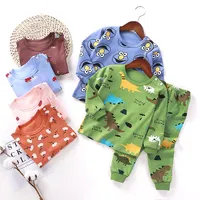 Kinder Baumwolle Unterwäsche Anzug Jungen lange Unterhosen Mädchen Baumwolle Pyjama