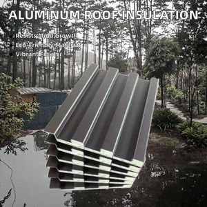 Grande parete di piastrelle di alluminio profilo con tetto in schiuma decorativo esterno in lega di alluminio funzione ignifuga per isolamento coperture - Product Image 2