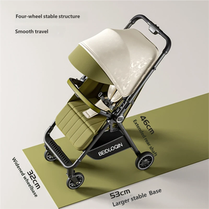 <span class=keywords><strong>Passeggino</strong></span> Pieghevole Leggero per Bambini, Carrozzina Reversibile, <span class=keywords><strong>Passeggino</strong></span> Portatile per Bambini con Posizione Seduta e Sdraiata per Viaggi all'Aperto - Product Image 3