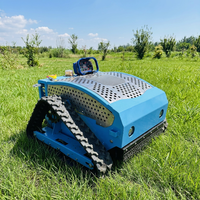 Tondeuse à gazon compacte multifonctionnelle EPA pour l'Europe, robot tondeuse sur chenilles télécommandé, nouvelle tondeuse pour pentes en vente