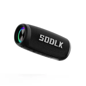 SODLK T29 40W מקצועי מפעל אור פעיל RGB צליל טוב עמיד למים רמקול נייד חיצוני