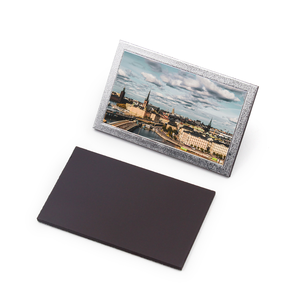 Imán de nevera de aluminio con diseño personalizado de recuerdo turístico de Suecia, venta al por mayor de fábrica china - Product Image 5