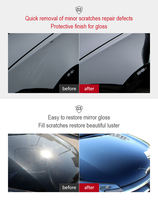 Tous les composés de polissage pour l'entretien des voitures, liquide de beauté pour la peinture automobile, éliminateur de rayures de carrosserie, solution 4 en 1, réparation rapide des défauts