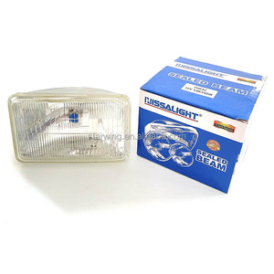 New NISSALIGHT H4652/H6001 5 Inch Square Sealed Beam Halogen Bulb 100W 12V for <strong>Tractor</strong> <strong>Lights</strong> - Product Image 5
