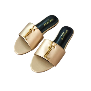 Yearning Women's Designer Style Genuine Leather Outdoor Soft Breathable Anti-Slippery Spring Autumn Fashion Cowhide High Heel - Product Image 3