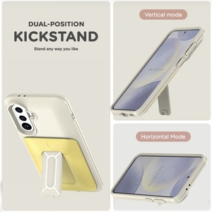 Cüzdan Tarzı Kart Yuvalı Arka Kapak Tutucu Darbeye Dayanıklı Standlı TPU+PC Hava Yastıklı Kılıf A36 A56 A26 A16 A06 için - Product Image 6