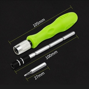 Juego de Destornilladores Manuales 32 en 1 en Estuche, Herramienta Multifunción para Reparación de Teléfonos Móviles y Computadoras, 1 Año de Garantía, Soporte Personalizado OEM - Product Image 6