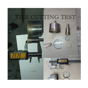 Tgs nóng bán thiêu kết kim cương lõi khoan bit 4-120mm thẳng Shank cho đá cẩm thạch gạch thủy tinh Lỗ Gốm làm băng ghế dự bị khoan công cụ - Product Image 2