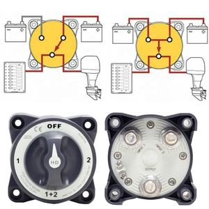32V DC 500A 3003主电池开关选择器4位置1 2均关闭，带AFD船用 - Product Image 5