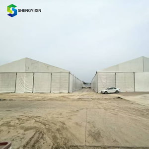 Lều tạm thời 25x80m để lưu trữ kho công nghiệp khung hợp kim nhôm chống thấm nước Lều hội thảo đa năng - Product Image 4