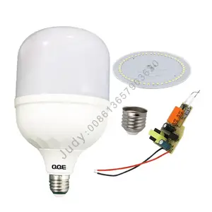 9 Watt SMD LED elektrikli ampul B22 baz beyaz yayan ev Downlight sürücü verimli aydınlatma 50W 15W 30W 6500K CCT PC lamba vücut