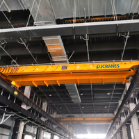 Pont roulant électrique robuste à double poutre 5-50 tonnes, portée personnalisée, pour atelier industriel