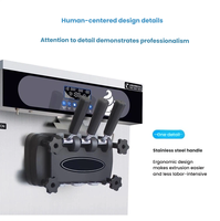 Machine à glace commerciale verticale, capacité 28L, écran LCD intelligent, compresseur de marque, acier inoxydable 304, nettoyage automatique