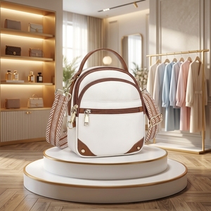 Kleine Umhängetasche für Damen, Reisehandtasche, abnehmbarer Schultergurt, einzelner Reißverschluss, leicht, für den Alltag - Product Image 1