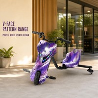 Trottinette Électrique Pliable 3 Roues 36V 350W Sans Balais avec Batterie au Lithium et Contrôle Électronique pour Adultes - Stock Usine