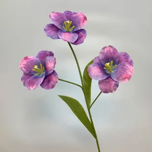 Fleurs artificielles élégantes en forme de tulipe pour mariages et événements - Product Image 4