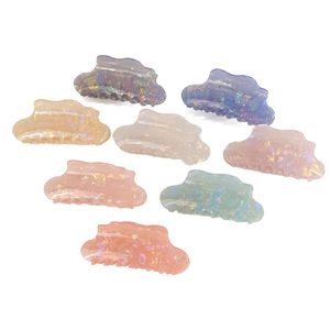 Pinces à cheveux en forme de nuage de style japonais et coréen, simples et élégantes, personnalisables en gros - Product Image 1