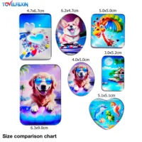 Aimant de réfrigérateur personnalisé DIY avec photo de mode, cabochon en verre personnalisé, pour famille, amoureux, bébé, décoration de mariage, cadeaux
