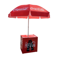Comptoir de table de vente pliable en métal Cola de marque de boissons africaines