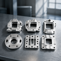 Pièces usinées sur mesure en aluminium et acier inoxydable, composants de fraisage CNC de précision pour l'automatisation industrielle