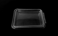 Plateau à clapet jetable PET Transparent de haute qualité en plastique transparent pour l'électronique grand public estampage à chaud