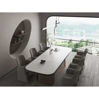 Dalles de pierre de grande taille en pierre de roche haute qualité, design engeer pour table à manger, surface mate, mur de fond, dalle de pierre frittée