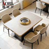 Table de barbecue sans fumée de style coréen AOBL