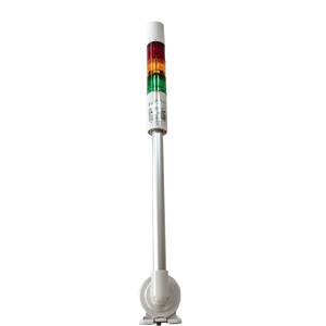 <span class=keywords><strong>Patlite</strong></span> กริ่ง85dB <span class=keywords><strong>LR4</strong></span> IP65 24V DC แบบหมุนได้ออกแบบให้มีสีขาวพับได้อุปกรณ์สายเคเบิลไฟแสดงสถานะ - Product Image 1