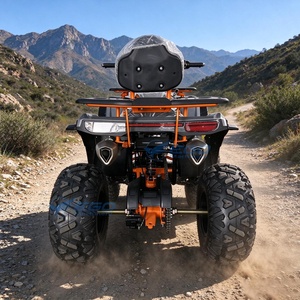Cuatrimoto XCEGO 150cc Naranja Todoterreno de 4 Ruedas para Adultos, Transporte Especial - Product Image 5