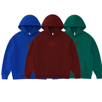 Sudadera con Capucha Extra Grande YKH de 430 g/m² para Hombre, Sudadera de Felpa Francesa con Logotipo Personalizado, Tejido de Algodón