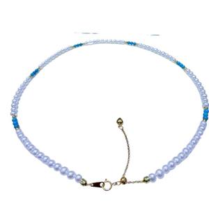 Collar de Perlas de Agua Dulce de Estilo Retro de Zhuji, Collar Versátil con Perlas de 4-5 mm, Estilo Aurora para el Verano, Nuevo Producto con Estilo Religioso - Product Image 5