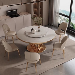 Sedia da Pranzo BST in Stile Italiano in Pelle Ultra-Fibra, Lusso Leggero, Schienale Alto, Design Semplice, Sedia per Hotel e Ristoranti in Metallo - Product Image 3