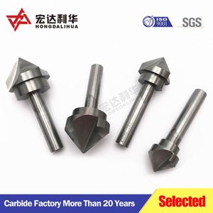 ดอกสว่านเจาะรูทรงกระบอก 90 องศา 3 คมตัด สำหรับงานลบคมโลหะ - Product Image 6