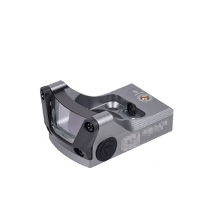 Mira Táctica LAMBUL <span class=keywords><strong>M1</strong></span> Mini Topless con Retícula de Punto Rojo y Verde, Color Negro, TAN y Gris, con Soporte de 20-21mm 1913 y Cubierta de Goma - Product Image 6