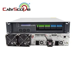 FTTH EDFA 4 8 16 32 64 Port 19 22 23 Dbm WDM 1550nm CATV Optical Amplifier High Power