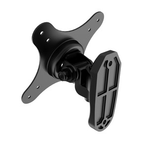 Soporte de Pared Metálico Articulado para Monitor/Tablet con Inclinación y Rotación VESA 75x75/100x100mm, Inclinación de -10~+10°, Giro de 90°, Capacidad de 30LBS - Product Image 2