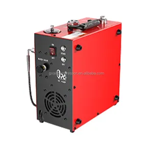 GX-E-CS4 Pcp Luchtcompressor 400bar 40mpa Hogedrukpomp, Aangedreven Door Auto 12V Dc Of Home 110V/220V Ac