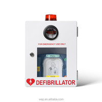 Armoire murale en acier inoxydable WAP-M2C pour DAE avec verrouillage à pression