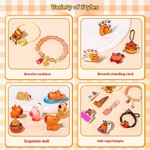 Hot Bán 12Pcs Dễ Thương Mini Capybara Bức Tượng Nhỏ Phổ Biến Động Vật Mô Hình Đồ Chơi Cho Trẻ Em Bí Ẩn Món Quà Bất Ngờ Động Vật Phổ Biến - Product Image 5