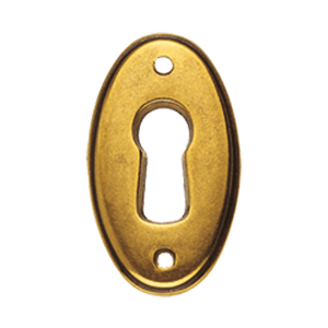 BUSE POUR MEUBLE '30625' 22x37mm-Poly verni (or brillant) - Product Image 1