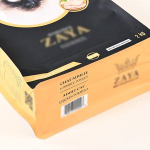 Custom Printing Resealable Food <b>Packaging</b> Durable Stand up Pouch Zipper <b>Bags</b> <b>for</b> Long-Lasting Storage with flat bottom - Product Image 1