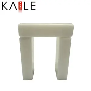 Ensemble de dominos en acrylique blanc vierge, 28 pièces, possibilité d'impression ou de transfert thermique, logo personnalisé sur dominos de l'usine chinoise