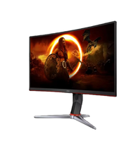 Moniteur de jeu incurvé pas cher 27 34 pouces, synchronisation RGB, 4K, 144 Hz, 1 ms, 21:9, support mobile, panneau LCD IPS Aoc