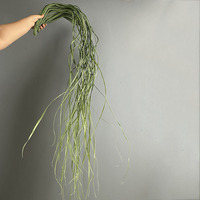 Plantes suspendues artificielles en rotin et saule, écologiques, pour décoration de mariage et arrangements floraux extérieurs