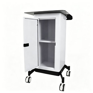 <span class=keywords><strong>Carrello</strong></span> Portaoggetti Versatile Multifunzione Moderno in Ferro <span class=keywords><strong>con</strong></span> 4 <span class=keywords><strong>Ruote</strong></span> Girevoli e Cassetto per Salone - Product Image 5