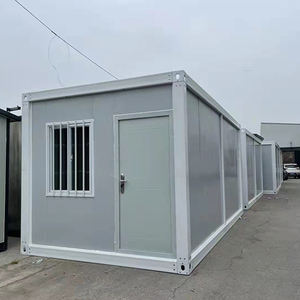 Maison modulaire préfabriquée en conteneur plat pour la vie ou le bureau Conception détachable avec panneau sandwich pour hôtels - Product Image 5