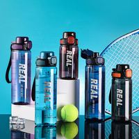 Botella Leejo Personalizada de 32 oz, Boca Ancha, Tritán Ecológico, Libre de BPA, Tapa con Bloqueo, Marcador de Tiempo, para Beber Directamente, Unisex, para Deportes