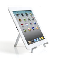 Support pliable réglable pour tablette en métal multifonctionnelle portable et support de téléphone intelligent pour appareils de 7 à 10 pouces