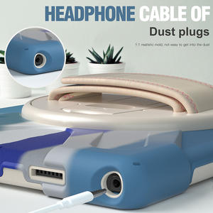 360 Rotation Heavy Duty Antichoc Sangle Silicone Robuste <span class=keywords><strong>Tablet</strong></span> PC Couverture Pour <span class=keywords><strong>Samsung</strong></span> Tab <span class=keywords><strong>A8</strong></span> 10.5 pouces Cas SM-X200/SM-X205 - Product Image 3