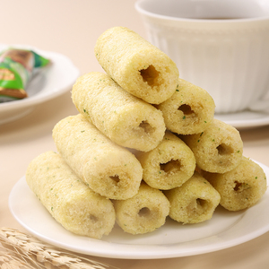 Venda quente Chinês Crispy <span class=keywords><strong>Salty</strong></span> Seaweed Stuffed Rice Roll Snack Fried Rice <span class=keywords><strong>Cracker</strong></span> Snack Rice Crisp Biscuits Atacado - Product Image 2